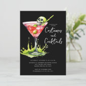 コスチューム&カクテルハローウィンパーティ 招待状 (スタンド正面)
