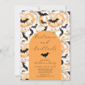 コスチューム&カクテルハローウィンパーティ 招待状 (正面)