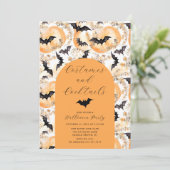 コスチューム&カクテルハローウィンパーティ 招待状 (スタンド正面)