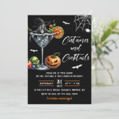 コスチューム&カクテルハローウィンパーティ 招待状 (スタンド正面)