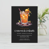 コスチューム＆カクテル スカルグラス ハロウィンパーティー シーズンカード (スタンド正面)