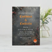 コスチューム&カクテルIキャンドルグレー 招待状 (スタンド正面)