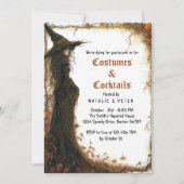 コスチューム&カクテルI魔女 招待状 (正面)