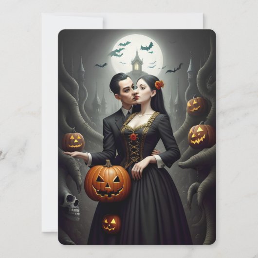 コスチューム&カルドンハローウィンパーティ 招待状 (正面)