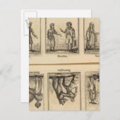 コスチューム ポストカード (正面/裏面)