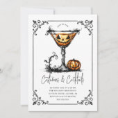 コスチューム&マルティニスハローウィンパーティ 招待状 (正面)