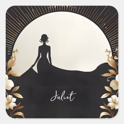 コスチューム メンズ タキシード 大胆 ブラックタイ ブライダルシャワー スクエアシール (正面)