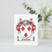 コステロ家紋 ポストカード (スタンド正面)