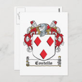 コステロ家紋 ポストカード (正面/裏面)