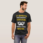 コスプレコスプレプレーヤーなし日7 Tシャツ (正面フル)