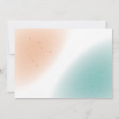 コスプレファンシーードスバースデーパーティーの写真 招待状 (裏面)