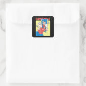 コスプレ |アニメ女の子かわいい和風ねこコスプレ スクエアシール (バッグ)