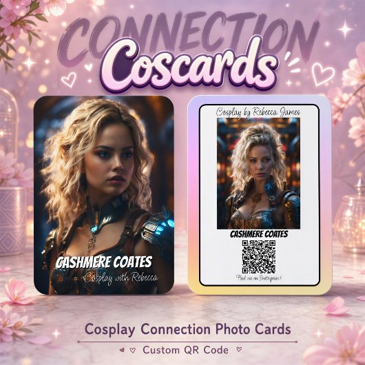 コスプレ・コネクション・リフレクションQRコード コスカ 名刺