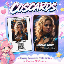 コスプレ・コネクション・リフレクションQRコード コスカ 名刺