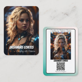 コスプレ・コネクション・リフレクションQRコード コスカ 名刺
