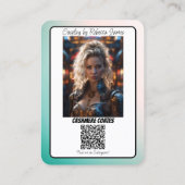 コスプレ・コネクション・リフレクションQRコード コスカ 名刺 (裏面)