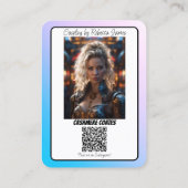 コスプレ・コネクション・リフレクションQRコード コスカ 名刺 (裏面)