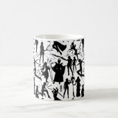 コスプレAnime actions pattern.w BGなし コーヒーマグカップ (中央)