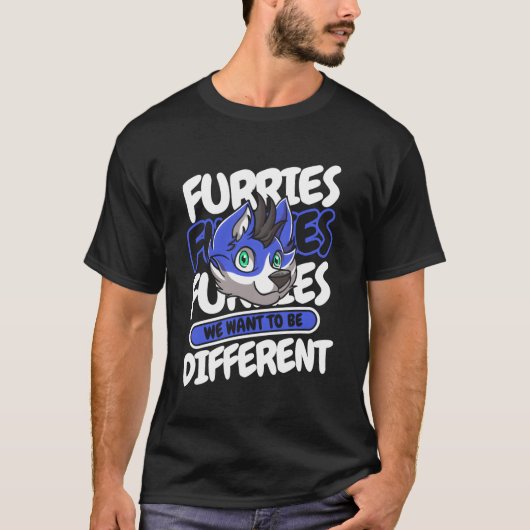 コスプレFurries Fursona Furry Fandom Tシャツ (正面)