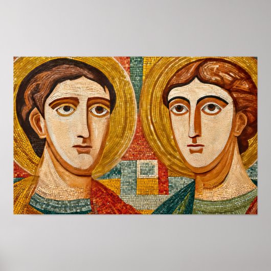 コスマとダミアンの癒しの証人 ポスター (正面)