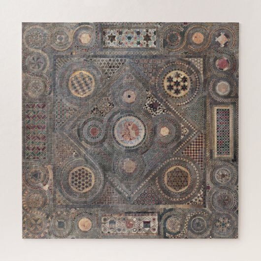 コスマティ舗装 ジグソーパズル (横)