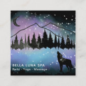 *～*コスミックハウリングウルフレインボー – マウンテンシャーマン  スクエア名刺 (正面)