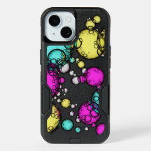 コスミックバブルオッターボックスケース – iphone 15ケース