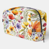 コスメティックかわいらしバッグカラフルワイルドフラワーアート ドップキット (右コーナー)