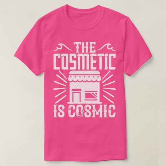 コスメティックを設計する Tシャツ (デザイン正面)