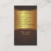 コスメティックスタジオ名刺 名刺 (裏面)