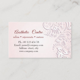 コスメティック、美しい、メイクアップセンター名刺 名刺