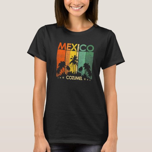 コスメル メキシコ サマー お土産 Tシャツ (正面)