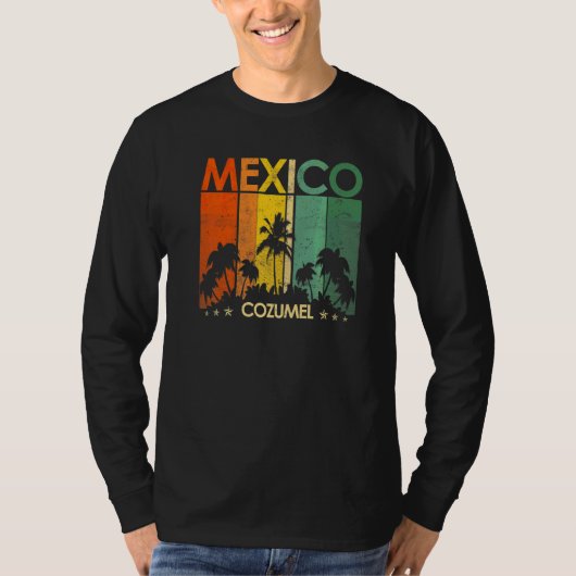 コスメル メキシコ 夏季 お土産 Tシャツ (正面)