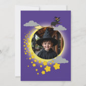 コスメ不気味ントの木版動物の写真 サンキューカード (裏面)