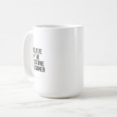 コスメ信じスのデザイナーで コーヒーマグカップ (正面左)