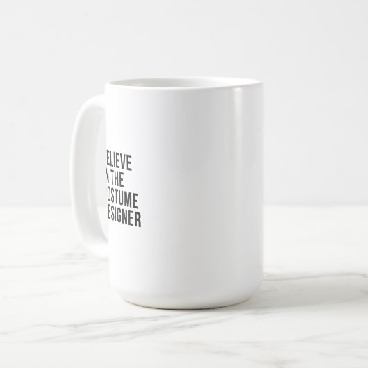 コスメ信じスのデザイナーで コーヒーマグカップ (正面左)