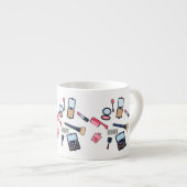 コスメ/メイクアップ漫画イラストレーション エスプレッソカップ (正面右)