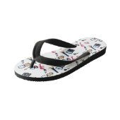 コスメ/メイクアップ漫画イラストレーション キッズビーチサンダル (アングル)