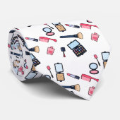 コスメ/メイクアップ漫画イラストレーション ネクタイ (ロール)