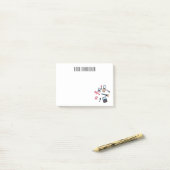 コスメ/メイクアップ漫画イラストレーション ポストイット (デスク上)