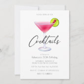 コスモカクテルパーティーの招待状 招待状 (正面)
