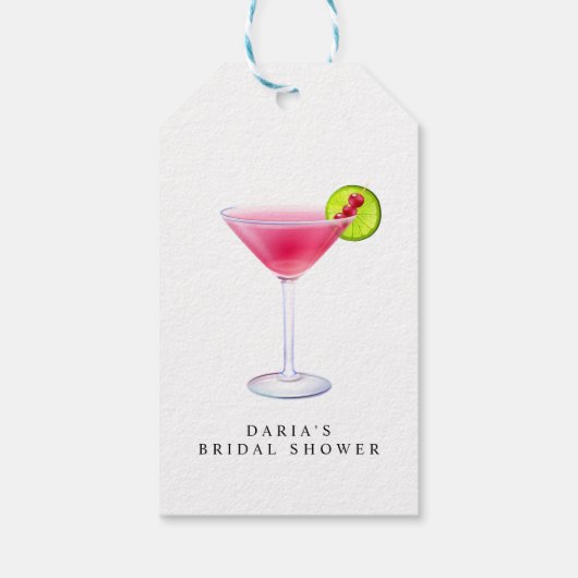 コスモカクテルパーティーギフトラベル ギフトタグ (裏面)