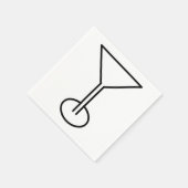 コスモグラスナプキン スタンダードカクテルナプキン (角)