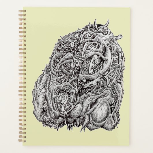 コスモグラフィック・ヘッド著Brian Benson氏 プランナー手帳 (正面)