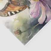 コスモスで蝶を切り離す 薄葉紙 (詳細)