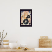 「コスモスの木」ジェイコブ・ボームのポスター ポスター (キッチン)