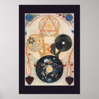 「コスモスの木」ジェイコブ・ボームのポスター ポスター