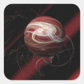 コスモスの糸 スクエアシール (正面)