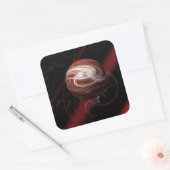 コスモスの糸 スクエアシール (封筒)