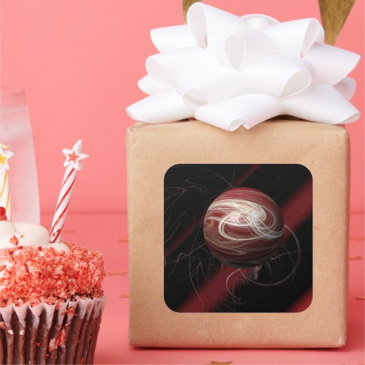 コスモスの糸 スクエアシール (パーティー)